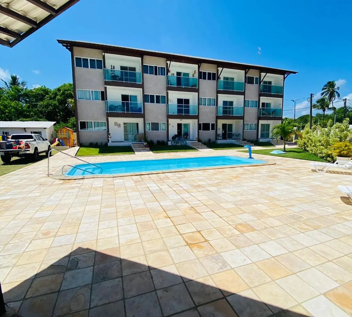 Apartamento Encantador Terreo Em Condominio Fechad Pôrto das Galinhas Brasil