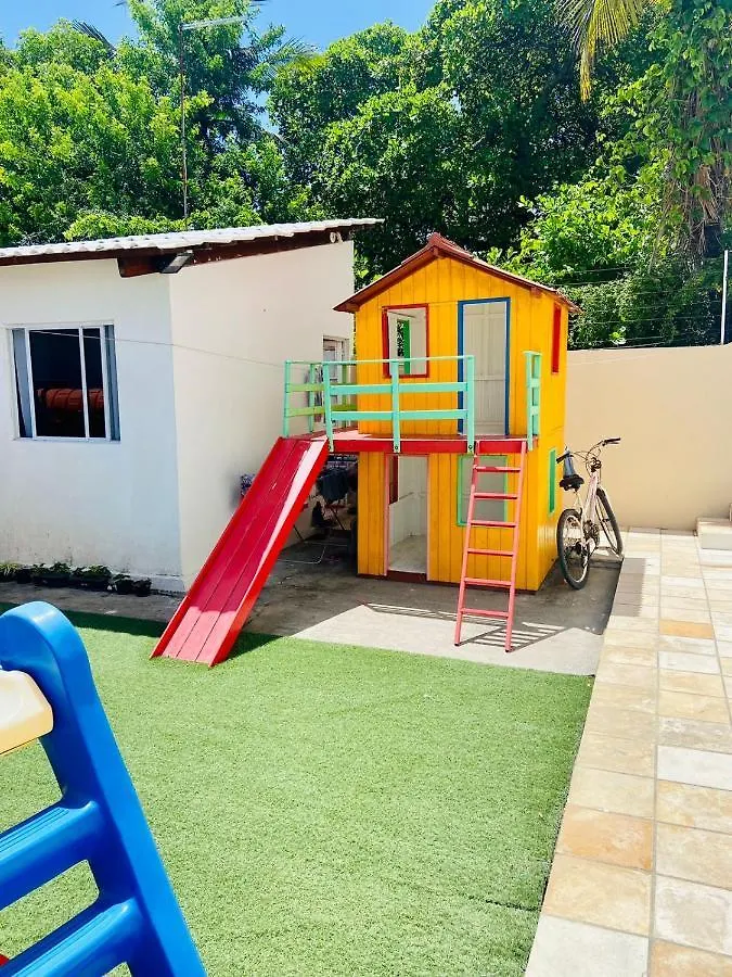 Apartamento Encantador Terreo Em Condominio Fechad Pôrto das Galinhas Apartman